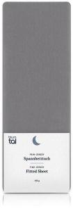 Простынь на подгонке Blumtal Molly (2 шт), 200x25x180 см, серый