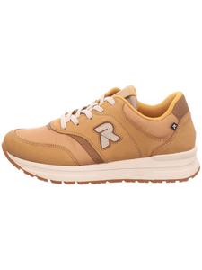 Rieker Evolution Кроссовки на шнуровке бежевого цвета