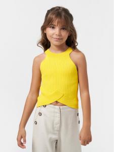 Топ приталенного кроя Mayoral, желтый