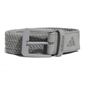 Adidas With AdiClub Braided Stretch Belt, Gray