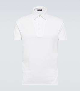 Хлопковая пике-поло Loro Piana, Optical White