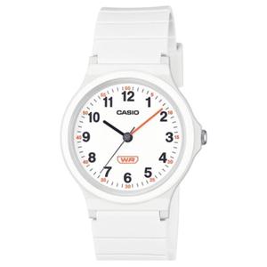 CASIO Обычные часы из коллекции Regular с кварцевым механизмом и ремешком из смолы, женские часы, белый циферблат