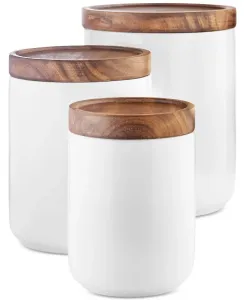 Набор из 3 банок James Canisters The Cellar