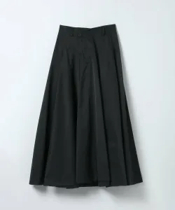 Объёмная расклешенная длинная юбка Jeanasis, цвет Black(09)