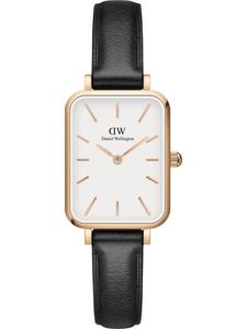 Daniel Wellington Часы Analog 'Quadro Pressed Sheffield RG White' в черном цвете