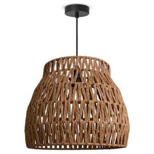 Подвесной светильник Paco Home Hugo Pd1 Ron, алюминий - бежевый - черный