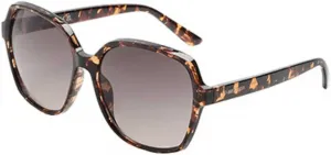 Женские квадратные модные солнцезащитные очки Harley-Davidson, оправа темно-коричневого цвета "гавана", Brown