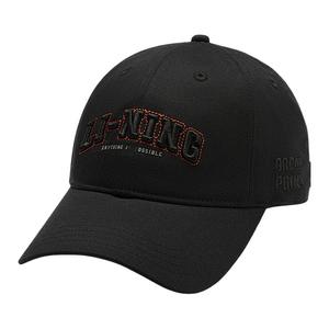 LINING Хлопковая бейсболка унисекс черная