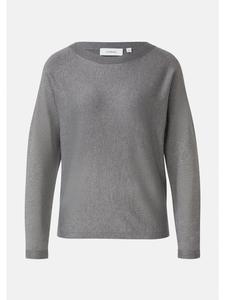 Вязаный свитер в цвете 95W5_сланцево-серый comma