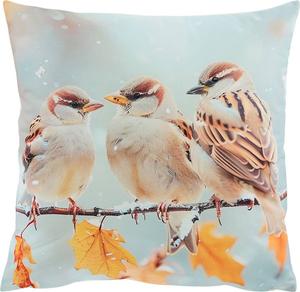 Наволочка REDBEST 210661, коричневый - оранжевый - текстиль - 40 x 1 x 40 см