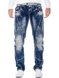 Джинсы синего цвета Cipo & Baxx