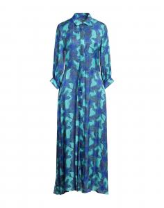 Макси платье Alessandro Enriquez, синий