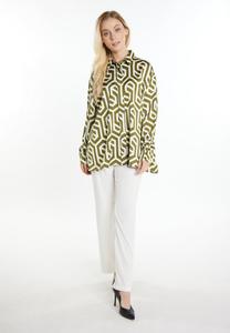 Блузка на пуговицах DreiMaster, оливковый