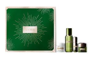 HAILANZHIMI рождественский лимитированный набор эссенции, крема и лосьона для лица увлажняющий и питающий 13мл+15мл+60мл+100мл LA MER