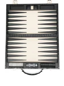 Набор для игры в нарды (38 x 24 см) Aspinal Of London, черный