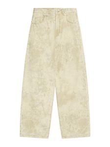 Bershka Брюки Barrel в цвете Khaki