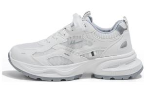 Воины низкие массивные кроссовки мужские бело-серые