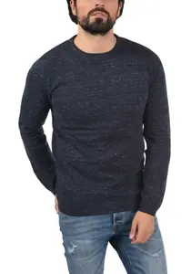 Свитер смесовой вязки "BLEND BHAdrian", синий