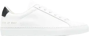 Кроссовки Common Projects Wmns Retro Low 'White Black', белый