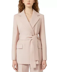 Шерстяная куртка Teso Weekend Max Mara, бежевый