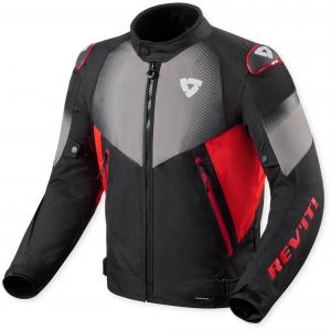 Текстильная мотоциклетная куртка Revit control h2o, Black/Red