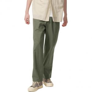 UNIQLO SS26 Casual Pants Мужские оливковые умеренно зауженные брюки