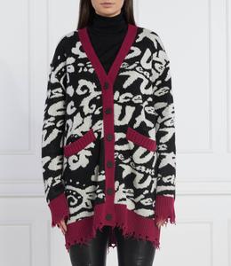 Свитер Versace Jeans Couture relaxed fit, черный