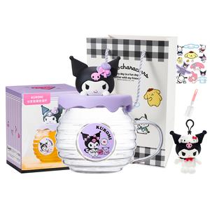 Sanrio Кулони стеклянные стаканы purple 420 мл