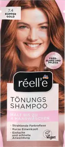 Оттеночный шампунь 7.4 медь золото 14мл réell‘e