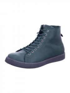 Andrea Conti Туфли на шнуровке зеленого цвета