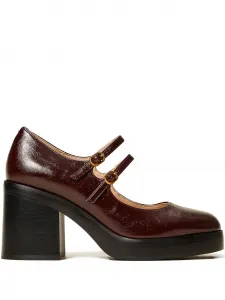 Туфли Мэри Джейн TWINSET, красный