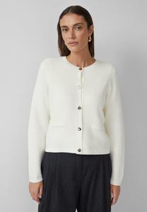 Кардиган s.Oliver BLACK LABEL Cardigan, Weiß/Off-White