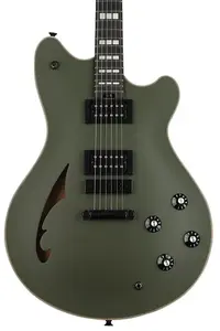 Электрогитара EVH SA-126 Special Semi-hollowbody - матовый армейский зеленый