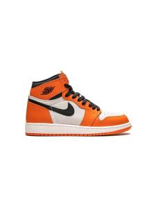 Кроссовки Air Jordan 1 Retro High OG BG Jordan Kids, оранжевый