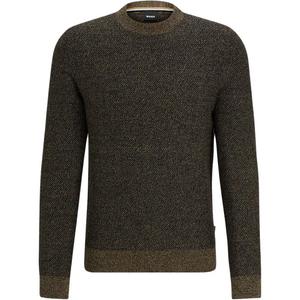 Свитер мужской HUGO BOSS, темно-коричневый