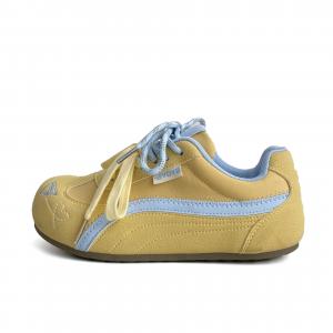 1971 Противоскользящие износостойкие низкие повседневные туфли для женщин Kalinsd, Yellow