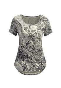 Летняя рубашка с принтом по всей поверхности Madeleine, мультиколор