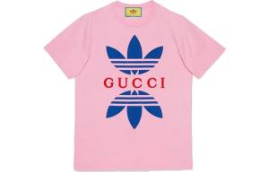 Мужская футболка Adidas Originals X Gucci, розовый