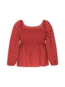 Блуза Sidona Plus Size Blouse, красный