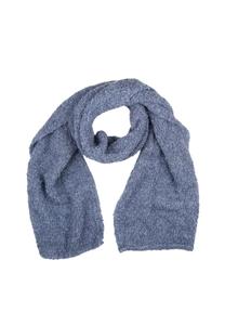 Шарф Шерстяной шарф Teddy, производство Италия Collezione alessandro, синий