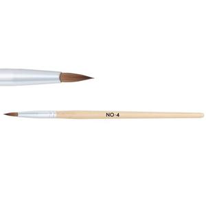 Деревянная кисть для акрила №4 NEONAIL