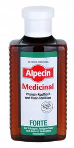 Alpecin, Medicinal Forte, интенсивный тоник против перхоти и выпадения волос, 200 мл