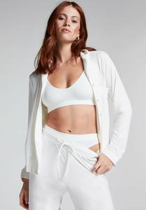 Пижамный топ Hunkemöller ESSENTIAL LONG-SLEEVED, White