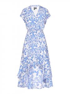 DreiMaster Женское платье синего цвета