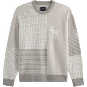 Свитер мужской Abercrombie＆Fitch, серый