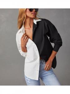Блуза Milan Kiss, белый/черный