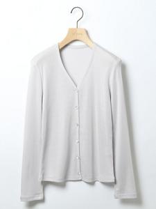 Кардиган из триацетата, сшитый по индивидуальным меркам.