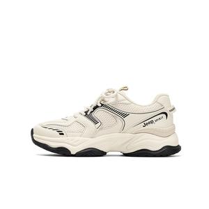 Нескользящие, износостойкие, дышащие, легкие, низкие, повседневные туфли для женщин JEEP SPIRIT, Ecru