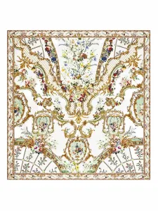 Шарф "Театральная драма" Camilla, белый