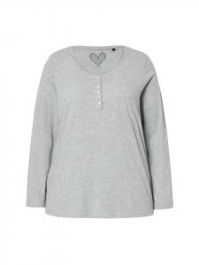 Футболка Ulla Popken, цвет hellgrau mélange